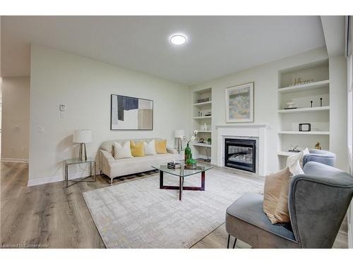 18 Elliot Avenue E, Fergus, ON - Indoor Photo Showing Living Room With Fireplace