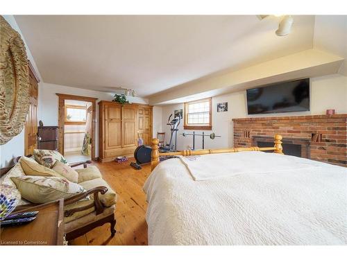 170 Cleaver Road, Brantford, ON - Indoor Photo Showing Other Room With Fireplace