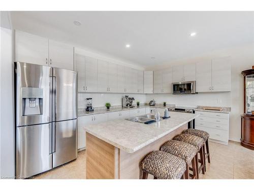 14096 Danby Road, Georgetown, ON - Indoor Photo Showing Kitchen With Stainless Steel Kitchen With Upgraded Kitchen