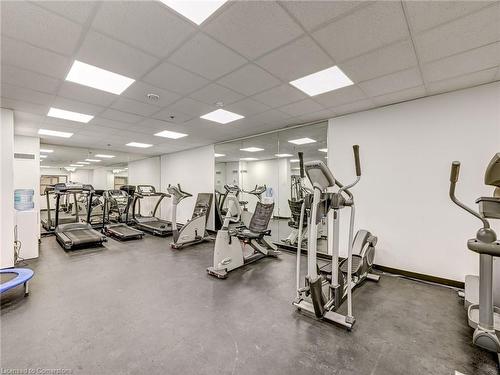 1411-4 Lisa Street, Brampton, ON - Indoor Photo Showing Gym Room