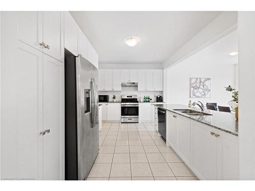 495 Queen Mary Drive, Brampton, ON - Indoor Photo Showing Kitchen With Double Sink