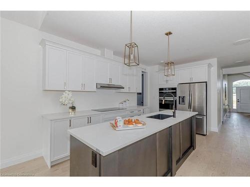 236 Mount Pleasant Street, Brantford, ON - Indoor Photo Showing Kitchen With Upgraded Kitchen