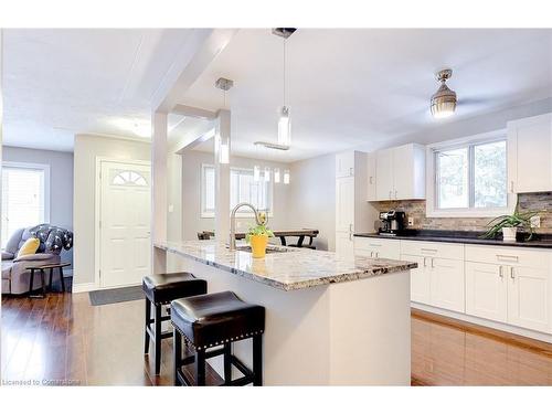 8 Meadow Crescent, Kitchener, ON - Indoor Photo Showing Kitchen With Upgraded Kitchen