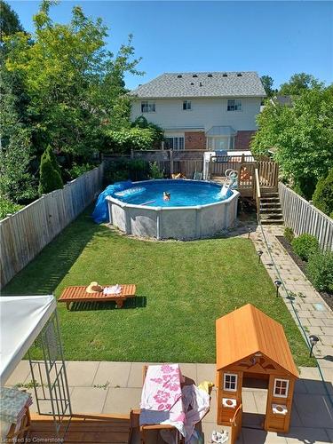 238 Killarney Road, London, ON - Outdoor With Above Ground Pool With Deck Patio Veranda With Backyard