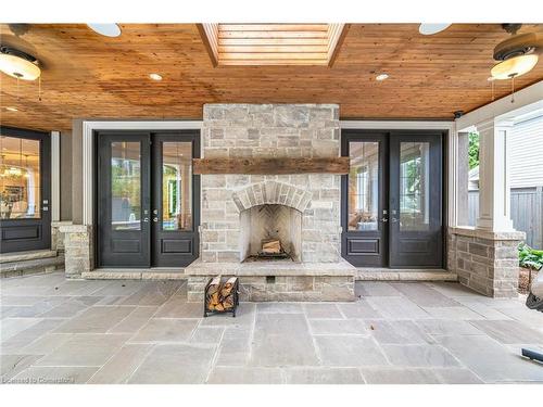 397 Bentley Road, Halton, ON -  With Fireplace