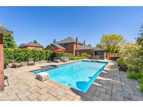 17 Oak Ridge Drive, Glen Williams, ON - Outdoor With In Ground Pool With Deck Patio Veranda With Backyard