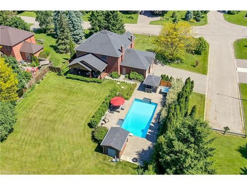 17 Oak Ridge Drive, Glen Williams, ON - Outdoor With In Ground Pool With View