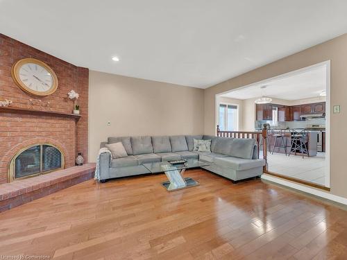 175 Wissler Road, Waterloo, ON - Indoor Photo Showing Living Room With Fireplace