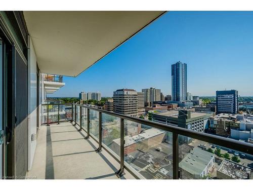 1108-55 Duke Street, Kitchener, ON - Outdoor With Balcony With View With Exterior