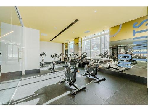 1108-55 Duke Street, Kitchener, ON - Indoor Photo Showing Gym Room