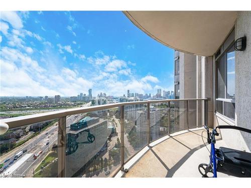 2808-25 Kingsbridge Garden Circle, Mississauga, ON - Outdoor With Balcony With View With Exterior