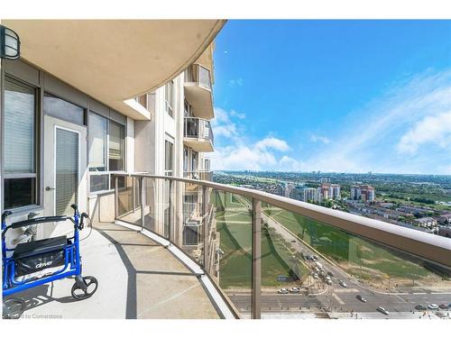 2808-25 Kingsbridge Garden Circle, Mississauga, ON - Outdoor With Balcony With View With Exterior