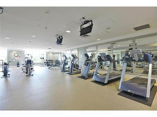 2808-25 Kingsbridge Garden Circle, Mississauga, ON - Indoor Photo Showing Gym Room