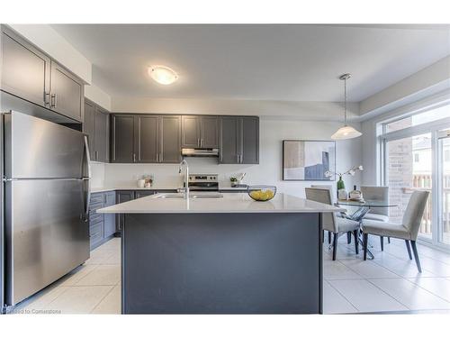 223 Broadacre Drive Drive, Kitchener, ON - Indoor Photo Showing Kitchen With Stainless Steel Kitchen With Upgraded Kitchen