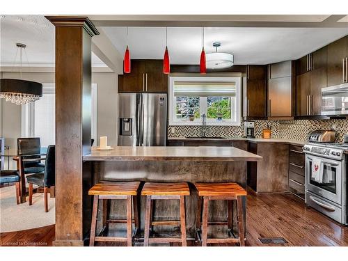 1371 Tansley Drive, Oakville, ON - Indoor Photo Showing Kitchen With Upgraded Kitchen