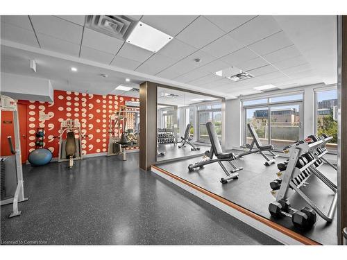 1208-365 Prince Of Wales Drive, Mississauga, ON - Indoor Photo Showing Gym Room