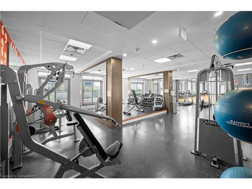 1208-365 Prince Of Wales Drive, Mississauga, ON - Indoor Photo Showing Gym Room