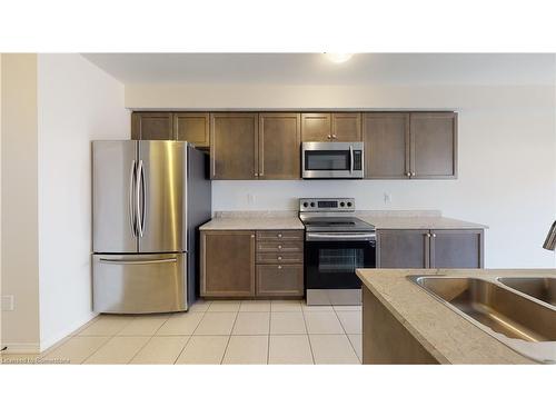 14 Longboat Run W, Brantford, ON - Indoor Photo Showing Kitchen With Double Sink