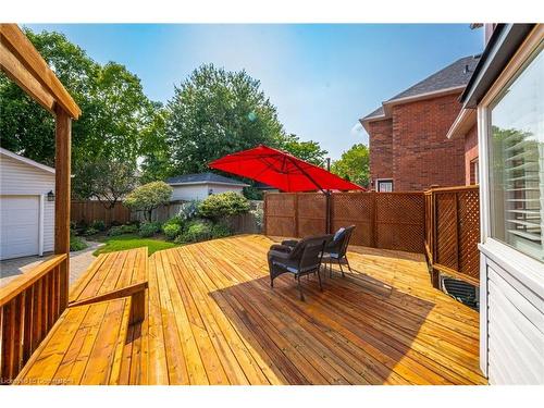 2484 Capilano Crescent, Oakville, ON - Outdoor With Deck Patio Veranda With Exterior