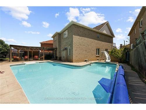 110 Pappain Crescent, Brampton, ON - Outdoor With In Ground Pool With Backyard With Exterior