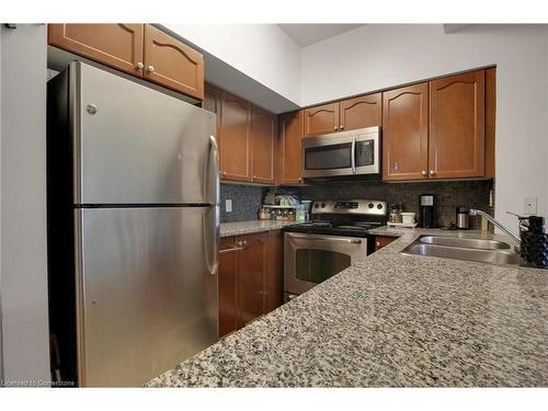 2303-335 Rathburn Road, Mississauga, ON - Indoor Photo Showing Kitchen With Double Sink