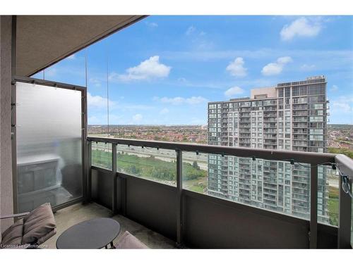 2303-335 Rathburn Road, Mississauga, ON - Outdoor With Balcony With View With Exterior