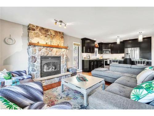 108 Old Highway 26, Meaford, ON - Indoor Photo Showing Living Room With Fireplace