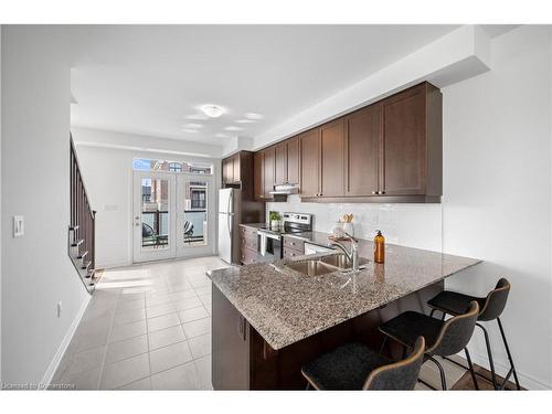 91 Melmar Street, Brampton, ON - Indoor Photo Showing Kitchen With Double Sink