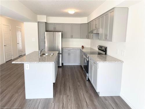 40 Faith Street, Cambridge, ON - Indoor Photo Showing Kitchen With Stainless Steel Kitchen With Double Sink With Upgraded Kitchen