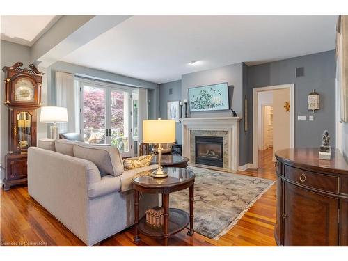 14 Holyrood Avenue, Oakville, ON - Indoor Photo Showing Living Room With Fireplace