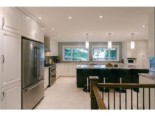 153 Prinyers Cove Crescent, Picton, ON - Indoor Photo Showing Kitchen With Stainless Steel Kitchen With Upgraded Kitchen