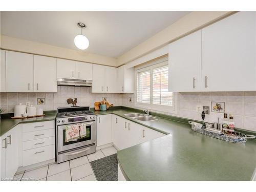 17 Marbleseed Crescent, Brampton, ON - Indoor Photo Showing Kitchen With Double Sink