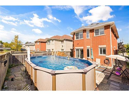 1448 Forest Street, Innisfil, ON - Outdoor With Above Ground Pool With Exterior