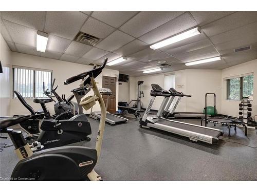 1008-265 Westcourt Place, Waterloo, ON - Indoor Photo Showing Gym Room