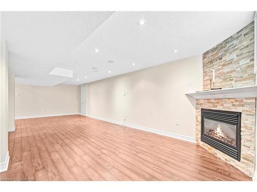 301 Christina Avenue, Hamilton, ON - Indoor With Fireplace