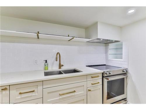 64 Magill Street, Hamilton, ON - Indoor Photo Showing Kitchen With Double Sink With Upgraded Kitchen