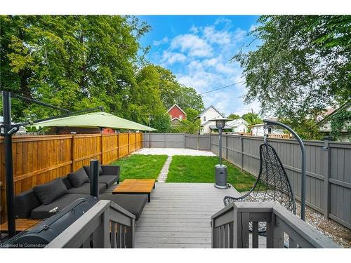 99 Francis Street, Hamilton, ON - Outdoor With Deck Patio Veranda With Backyard