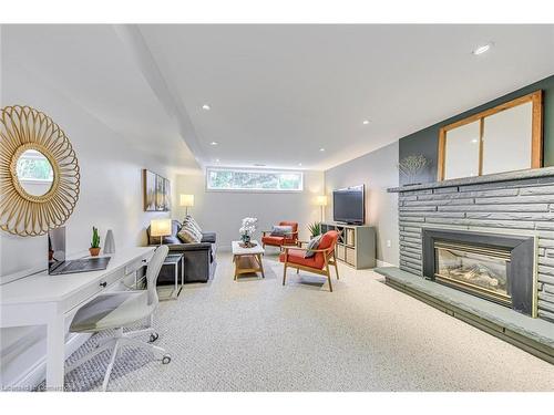 1306 Napier Crescent, Oakville, ON - Indoor With Fireplace