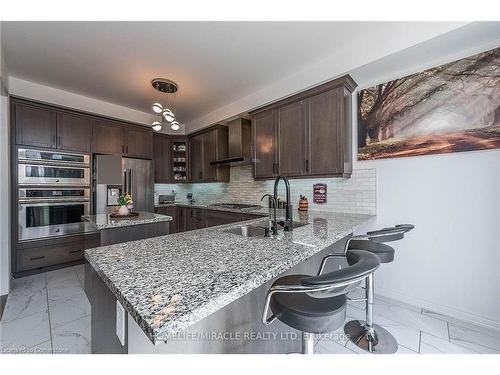 17 Bachelor Street Street, Brampton, ON - Indoor Photo Showing Kitchen With Stainless Steel Kitchen With Upgraded Kitchen