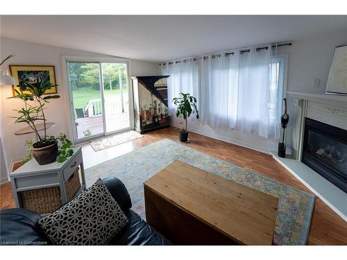 99 Linden Lane, Innisfil, ON - Indoor Photo Showing Living Room With Fireplace