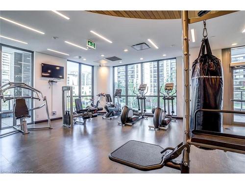 1010-56 Forest Manor Road, Toronto, ON - Indoor Photo Showing Gym Room