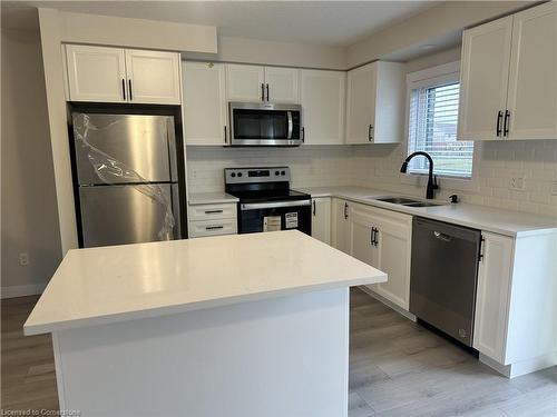 27 Wilkinson Avenue, Cambridge, ON - Indoor Photo Showing Kitchen With Double Sink