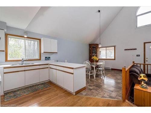 4264 Lakeview Drive, Ramara, ON - Indoor Photo Showing Kitchen With Double Sink