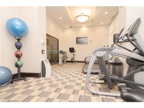 603-208 Enfield Place, Peel, ON - Indoor Photo Showing Gym Room