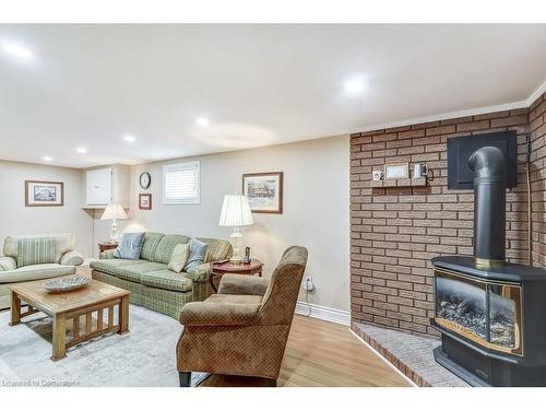 1636 Glen Rutley Circle, Mississauga, ON - Indoor Photo Showing Other Room With Fireplace