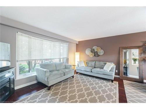 1 Ellendale Crescent, Brampton, ON - Indoor Photo Showing Living Room With Fireplace