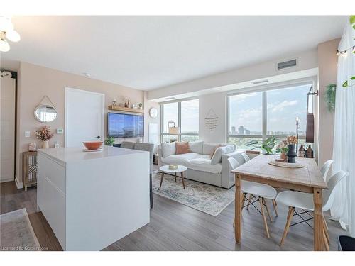 2204-20 Thomas Riley Road, Toronto, ON - Indoor Photo Showing Living Room