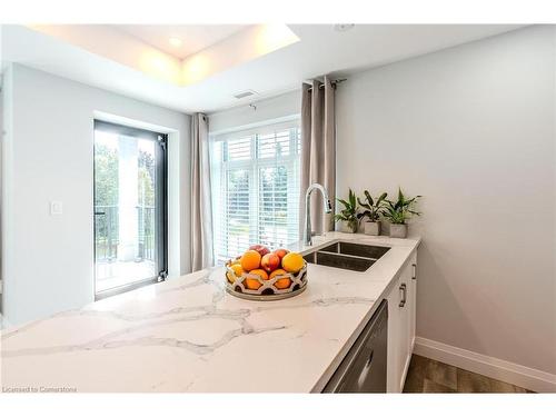 301-153 Wilson Street W, Hamilton, ON - Indoor Photo Showing Kitchen With Double Sink