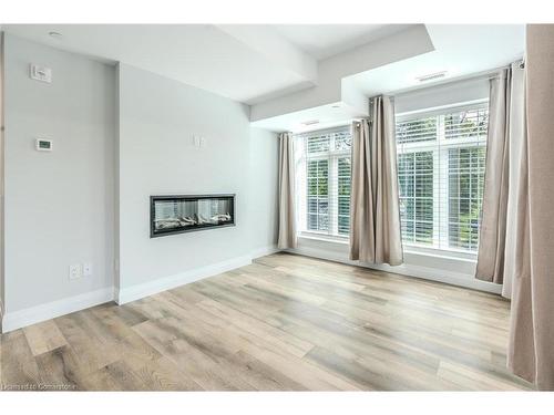 301-153 Wilson Street W, Hamilton, ON - Indoor Photo Showing Living Room With Fireplace