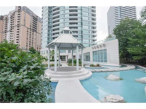 601-60 Byng Avenue, Toronto, ON - Outdoor With In Ground Pool With Facade